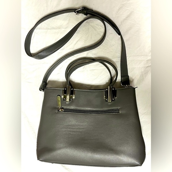 Charming Charlie Gray Purse Handbag with 2 straps, Preloved. - Picture 1 of 16